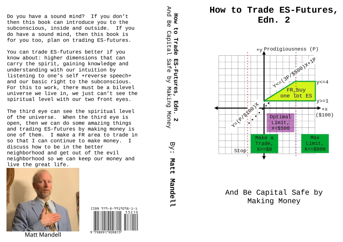My second edition of How to Trade ES-Futures' cover